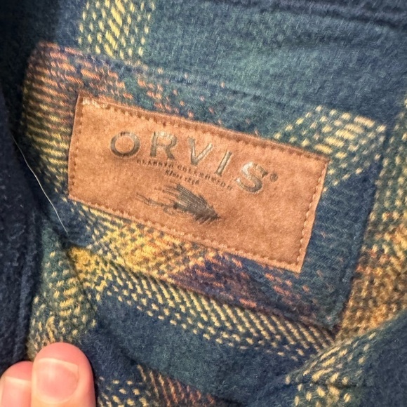 Orvis Plaid Midweight Shacket with Pockets / unisex / Large - Picture 5 of 14